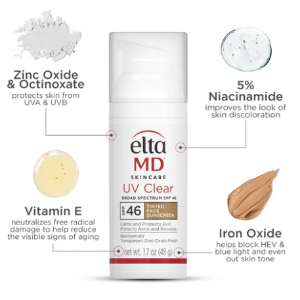 EltaMD UV Clear Broad-Spectrum SPF 46 Tinted